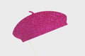 Photo Booth Props - GLITTER Beret Hat Prop - You Choose Color!