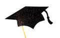 SPARKLE Graduation Cap Photo Booth Prop - Graduations, Parties - You Choose Glitter Color