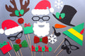 Christmas Photo Booth Props – 21pc Holiday Party Set