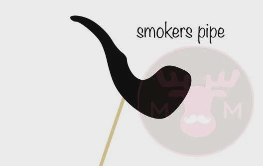 Photo Booth Props - Smokers Pipe - Photobooth Props