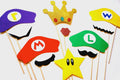 Video Game Themed Photo Booth Props - Set of 11 Props