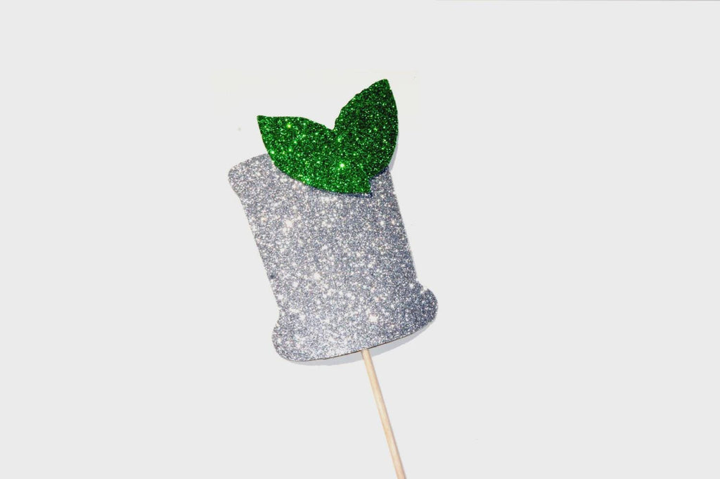 Glitter Mint Julep Photo Booth Prop – Kentucky Derby, Gatsby Party