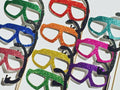 Glitter Swim Goggles Photo Booth Props – Summer Party Set of 10