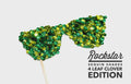 Sequin Clover Glasses Photo Booth Prop – Rockstar Party Accessory
