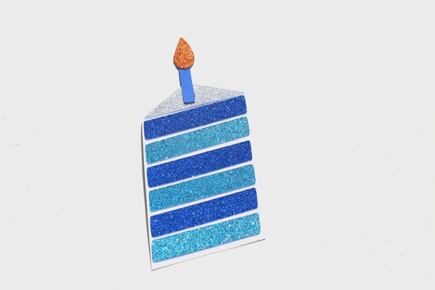 Birthday Party Photo Booth Props ~ 12 piece set ~ Blue ~ Glitter ~ You Choose Balloon Number