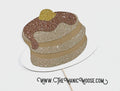 Photo Booth Props -  GLITTER Pancakes - Birthdays, Weddings, Parties - Photobooth Props