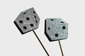 Glitter Dice Photo Booth Props - Set of 2 Party Decorations