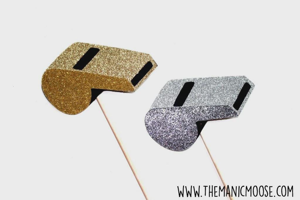 Whistle Photo Props - Sports Themed Photo Booth