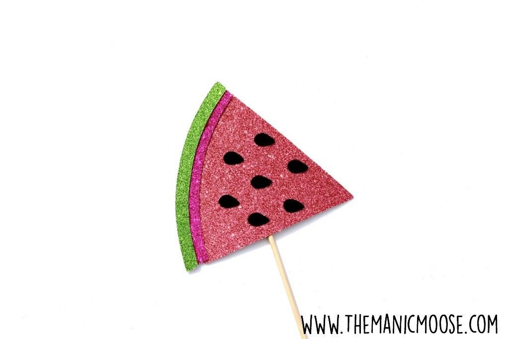 Glitter Watermelon Photo Booth Prop