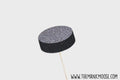 Glitter Hockey Puck Photo Booth Prop – Hockey Party Decor