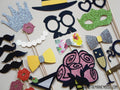 Limited Edition Photo Booth Props ~ Deluxe Set of 23 Props ~ Vintage Glam