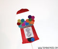 Glitter Gumball Machine Photo Booth Prop
