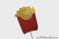 Glitter French Fries Photo Booth Prop, Fun Foods Collection