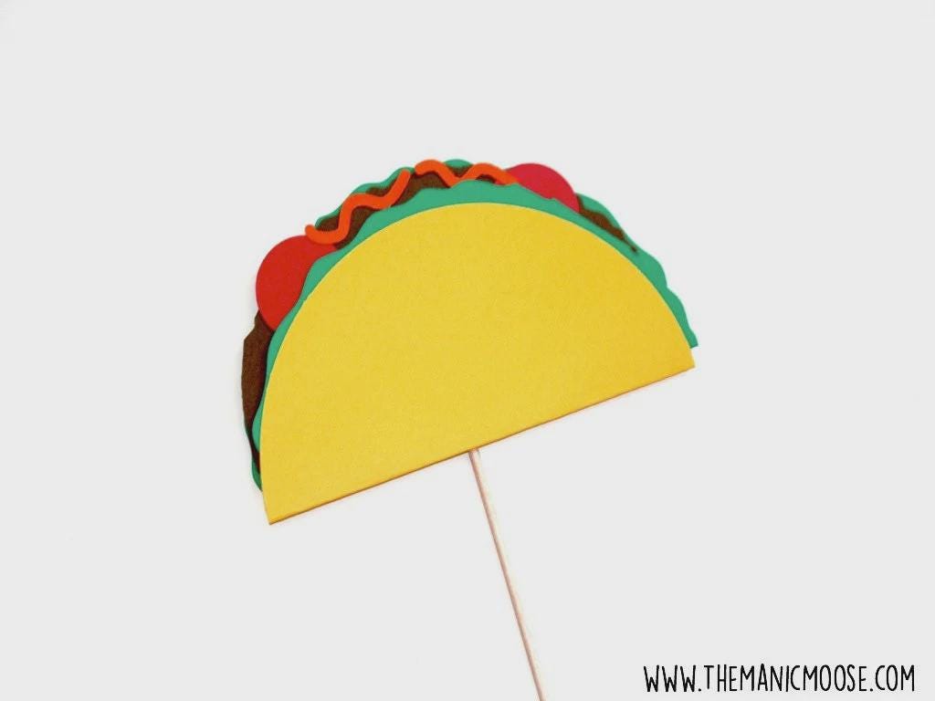Taco Photo Prop ~ Photo Booth Props