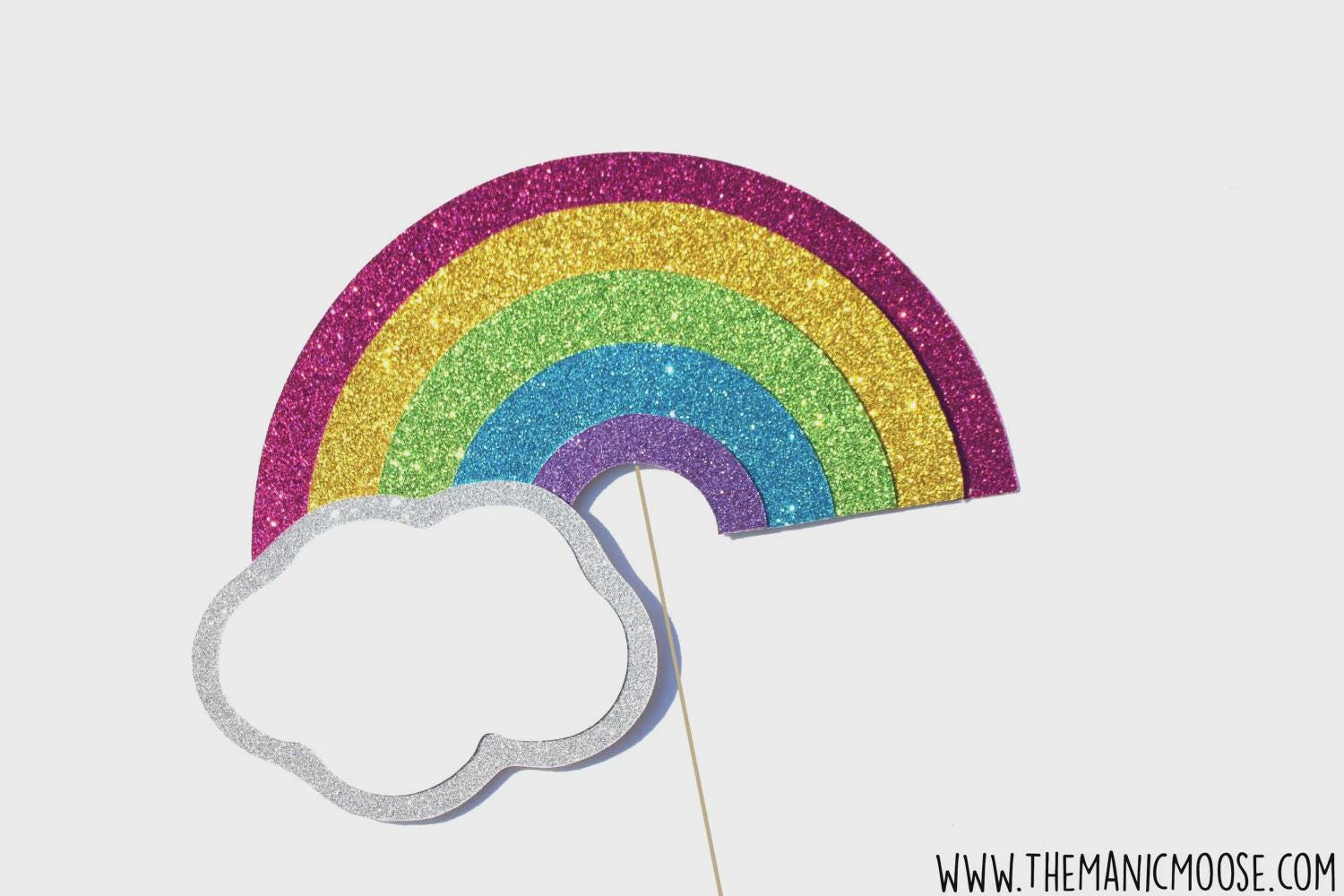 Magical Rainbow Photo Booth Prop