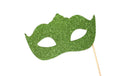 Photo Booth Props ~ Wedding Props ~ Masquerade Mask ~ You Choose Glitter Color