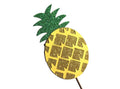 Glitter Pineapple Photo Prop, Party Decoration (7 inch)