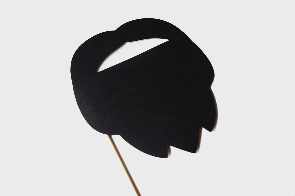 Photo Booth Props - Beard on a stick prop - Birthdays, Weddings, Parties - Photobooth Props