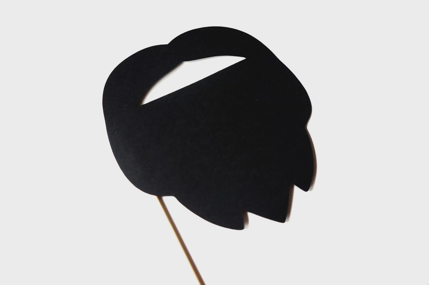 Photo Booth Props - Beard on a stick prop - Birthdays, Weddings, Parties - Photobooth Props